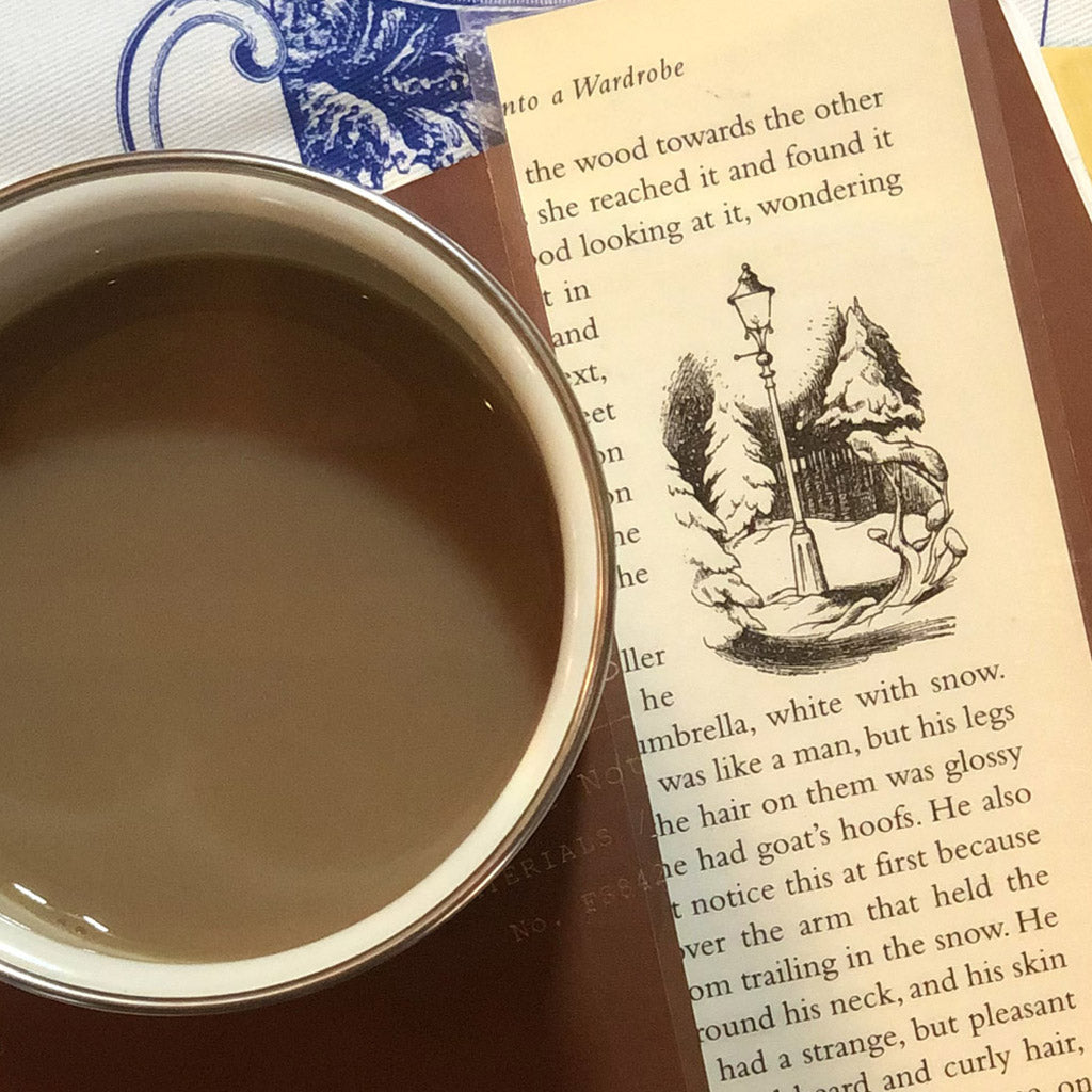 "Always Winter, But Never Christmas" - C.S. Lewis. Tea with Tumnus - A Cozy Baking Blog for a Winter's Day.