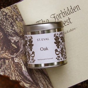 Part of the St. Eval Folk Collection, Oak is a soft and woody oakmoss scent cosseted in rich, warm spice. A masculine fragrance, this scent captures the feeling of walking through a secret forest and stumbling through folk stories of old, Robin Hood or King Arthur - an enchanting escape from the modern day.